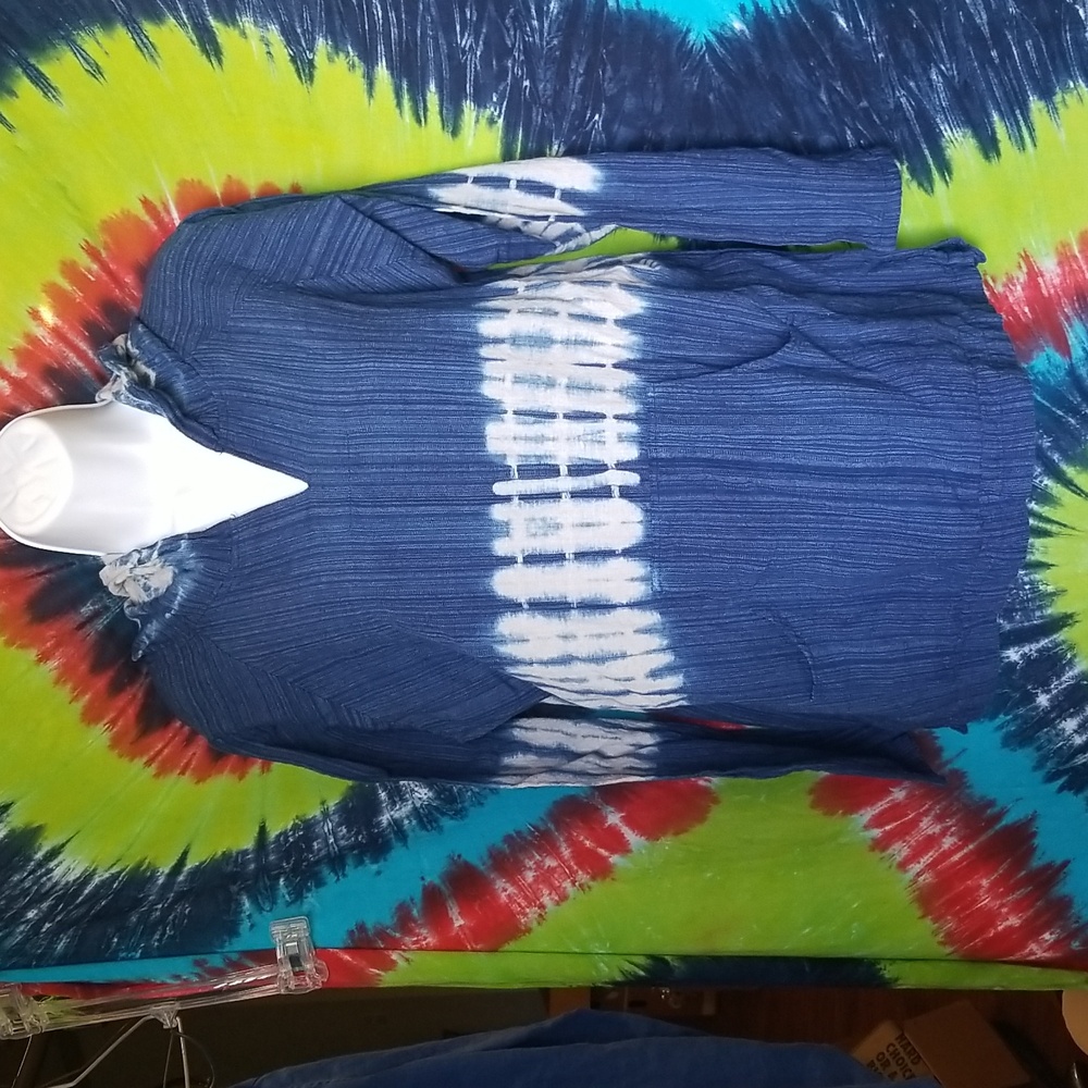 Earthbound Trading Company Tie Dye Hoodie Sz S